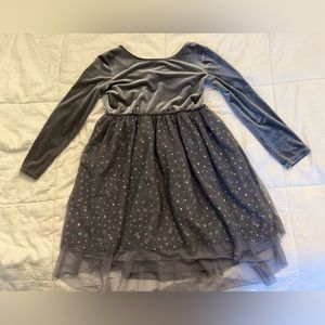 Girls size 10/12 Gray Dress
